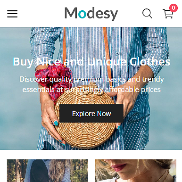 Modesy海外PHP在线商城系统源码